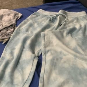 Tie die sweat pants